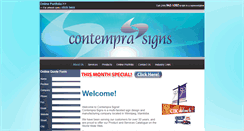 Desktop Screenshot of contempra.ca